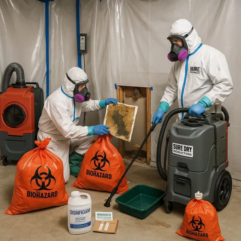 Contaminated Water Handling Protocols process in Melody Hill, IN