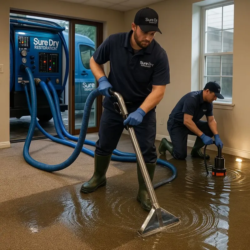 Water Extraction and Removal process in Melody Hill, IN
